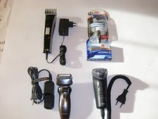 Panasonic Elektrorasierer 2 Klingen + Philips 545 + Switch ON Haartrimmer NasRas