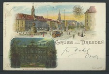 AK Gruss aus Dresden, 2