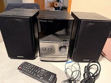 Panasonic SA-PM500 Micro-HiFi Anlage, AM/FM USB iPOD-Dock CD Micro Stereoanlage