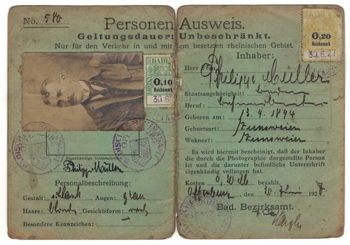 Ausweis personalausweis - ausweis,