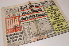 BILDzeitung 16.09.1963 September 16.9.1963 Geschenk Geburtstag 60. 61. 62. 63.