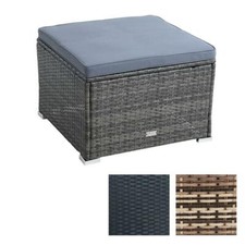 Polyrattan hocker gartenhocker - polyrattan,