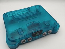 Nintendo n64 clear crystal - n64,