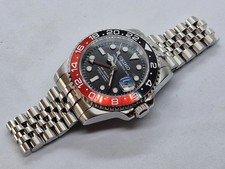 Seikmod GMTEIKO Pepsi Chronometer Edelstahl Saphir Jubilee Zweifarbig