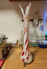 43 cm Glas Vase Murano Stil