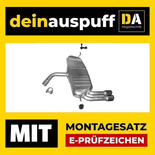 Endschalldämpfer für audi - endschalldämpfer, a3
