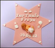 Baby Tortenaufleger Fondant