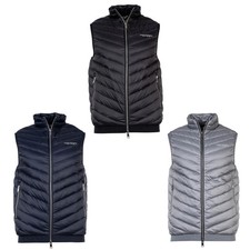 A|X ARMANI EXCHANGE Herren Daunenweste - Steppweste, Zipper, ärmellos, uni