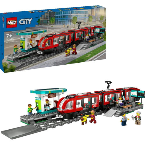 Lego city 60423 straßenbahn - lego,