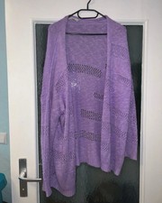 Cardigan in Flieder Größe L