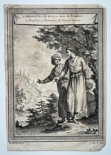 Seigneurs kassa gravur tardieu - gravur,