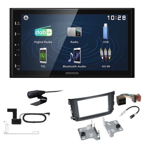 Kenwood 2din dab autoradio - 2din, dab+