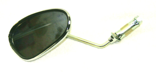 Rückspiegel chrom oval - chrom,