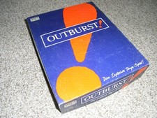 OUTBURST von Parker - Das explosive Tempo-Spiel - Partyspiel 1993 Klassiker Kult