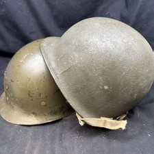 WW2 US M1 Kampfhelm Mit Fester