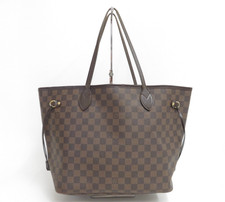 echt Louis Vuitton Damier Ebene Neverfull MM Beuteltasche Tasche S#47695