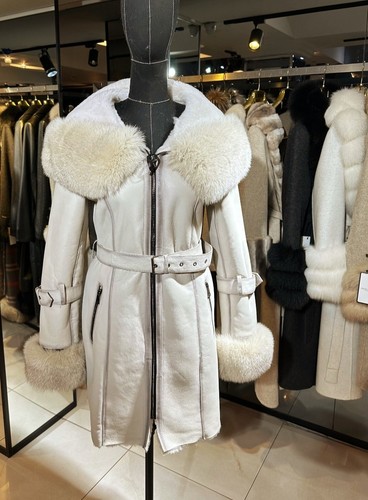 Damen echter lammfellmantel - damen,