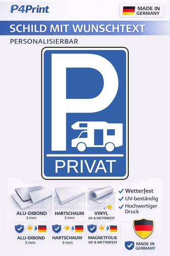 Wohnmobil parkplatz schild - wohnmobil,