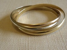 Erbstück, Trinity  Armreif, Tricolor, GG, WG, RG , 750 ,64g, vermutlich Cartier