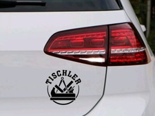 TISCHLER ZUNFT AUFKLEBER STICKER SYMBOL HANDWERKER AUTO TUNING SCHREINER ARBEIT 