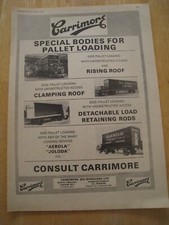 CARRIMORE STEIGDACH KLEMMDACH AEROLA JOLODA 1967 WERBUNG A4 AKTE 28