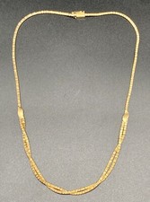 💎 GOLD-Damen schweres Hals Collier 333er gelb Gold -13 Gramm- länge: 44 cm 💎
