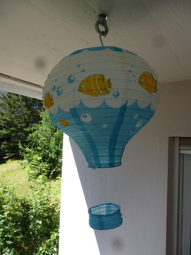 Deko heißluftballon lampion - heißluftballon,,