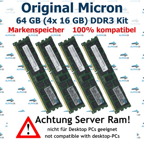 Rdimm - gb, (4x