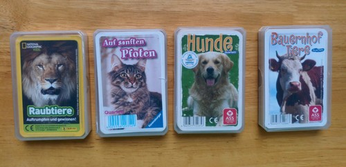Trumpf und quartettkarten - 4, x