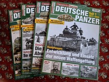 Clausewitz Spezial 8,14,19,23 Deutsche Panzer Teil 1-4