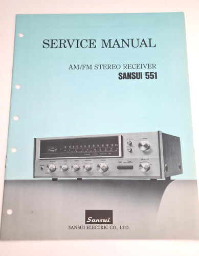 Original service manual sansui - original,