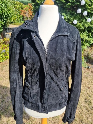 Bershka echtleder wildleder - bershka,