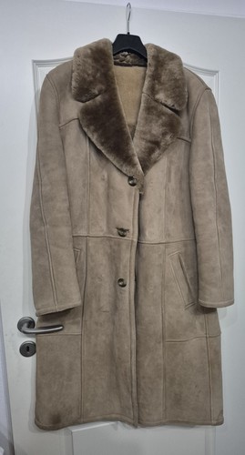 Vintage lammfellmantel - lammfellmantel, –