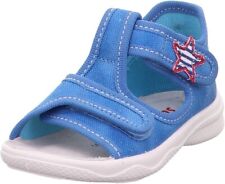 Superfit Jungen Polly Hausschuhe Sandalen, BLAU, EUR  Gr. 19