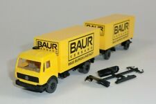 Wiking - MB Koffer-Hängerzug "Baur Versand", H0, ohne VP - 21-2332/A4