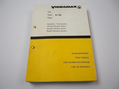 Vibromax w152 tandemwalze - vibromax,