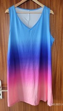 Kleid  Farbverlauf  Gr. 3XL
