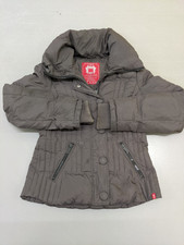EDC by Esprit schwarze gefütterte Jacke Medium gesteppt Reißverschluss warm Wintermantel