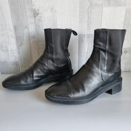 Flache damen stiefeletten zara - flache, damen-stiefeletten