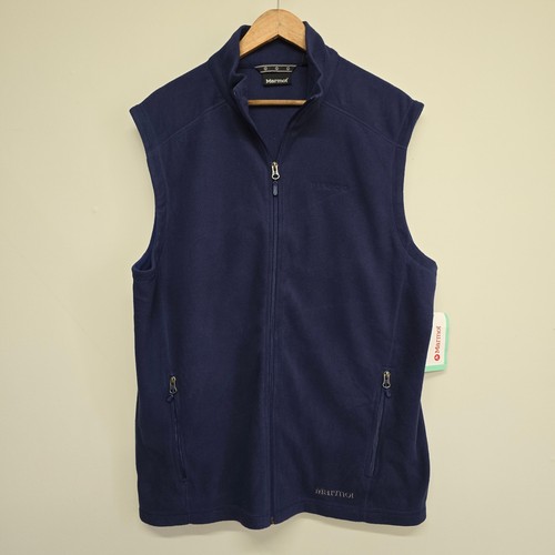 Marmot fleece vest - fleece, mens