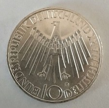10 DM Silbermünze Olympia