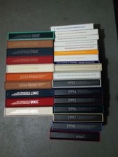 DEUTSCHLAND JAHRESSAMMLUNG (JAHRBUCH) 1985-2009 ERSTTAGSSTEMPEL BONN HOHER POSTP