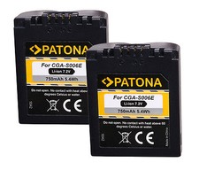 2 x Akku für Panasonic Lumix