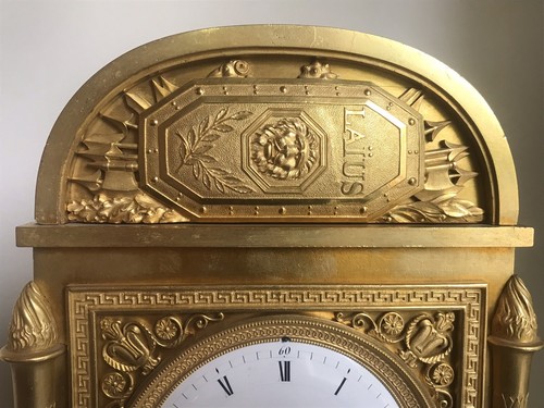 Empire bronze pendule thomire - bronze,