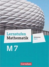 Lernstufen Mathematik 7M Mittelschule Bayern Schülerband  9783464541616 Cornelse