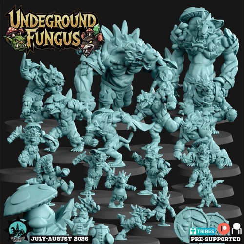 Underground fungus fantasy - fungus,