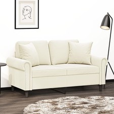 2/3 Sitzer Sofa mit Kissen