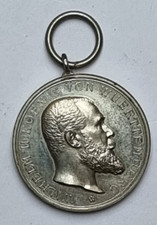 Medaille Wilhelm II, König