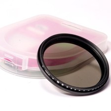 49mm Digital ND Vario Neutraldichte Grau Filter ND2-ND400 Fader 49 mm