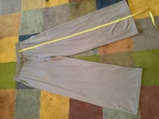 Jerseyhose S-M Hose weit Grau Weekday